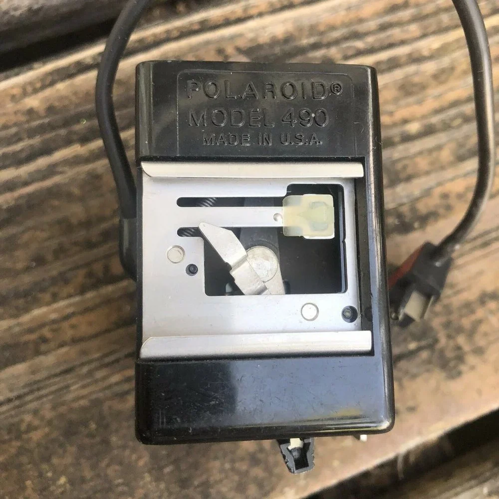 Polaroid Model 490 Focused Flash Flashcube Holder for 440 Land Camera Vintage